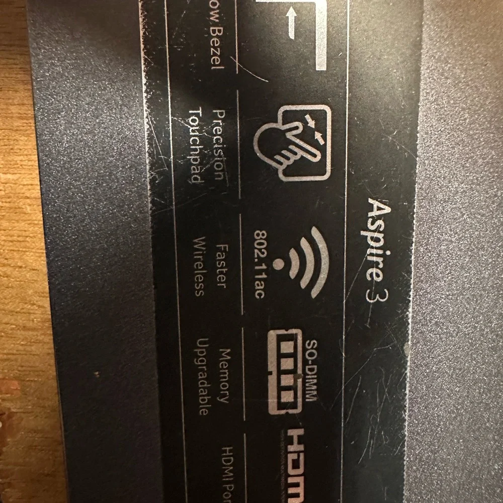 Acer Gray Laptop